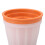 Slushie-Maker-Becher 150 ml orange groß mit Deckel 6