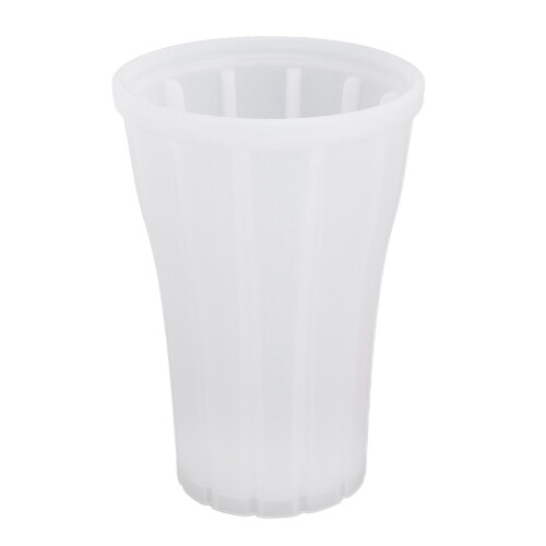 Slushie Maker Becher 150 ml großer weißer Becher mit Deckel 2