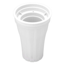 Slushie Maker Becher 150 ml großer weißer Becher mit Deckel