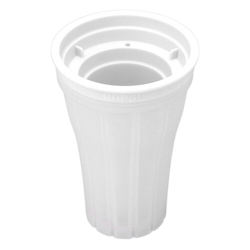 Slushie Maker Becher 150 ml großer weißer Becher mit Deckel
