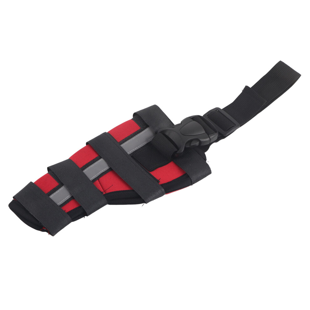 Dog Hind Leg Brace Breathable Comfortable Stable Support Pet Knee Pads for Surgery Recovery S