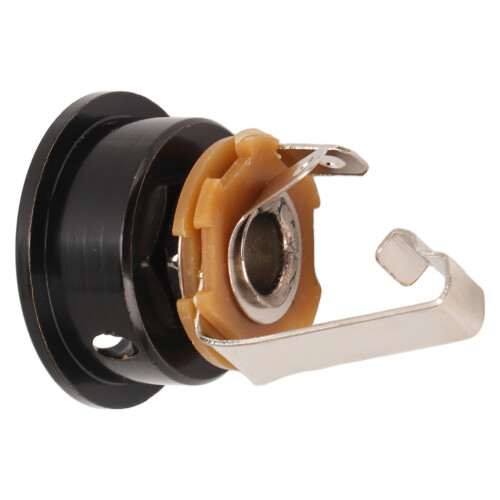 TL E-Gitarre Stereo-Buchse Round Cup - Schwarz 2