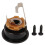 TL E-Gitarre Stereo-Buchse Round Cup - Schwarz 2