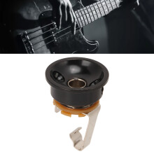 TL E-Gitarre Stereo-Buchse Round Cup - Schwarz