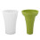 Slushie-Maker-Becher 150 ml grün 7,27 oz mit Deckel 2