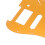 SSH Aluminium Orange Pick Guard für E-Gitarre 5