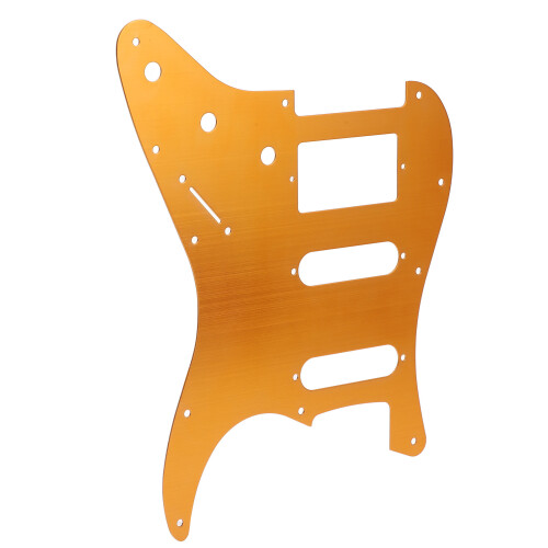 SSH Aluminium Orange Pick Guard für E-Gitarre 2