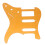 SSH Aluminium Orange Pick Guard für E-Gitarre 15