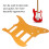 SSH Aluminium Orange Pick Guard für E-Gitarre 7