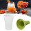 Slushie-Maker-Becher 150 ml grün 7,27 oz mit Deckel 16
