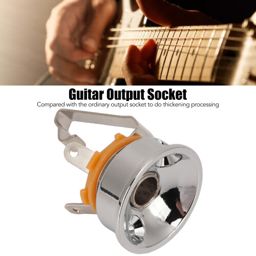 TL E-Gitarre Stereo-Ausgangsbuchse, Silber 2