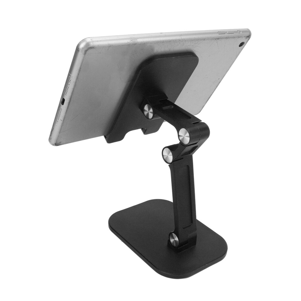Cell Phone Stand Portable Mini Anti Slip Foldable Adjustable Angle Height Desktop Phone Holder Tablet Holder Black 7611321309289