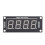 4 Stück MRA172D Grün 0,56 Zoll 4-Bit-LED-Modul 13
