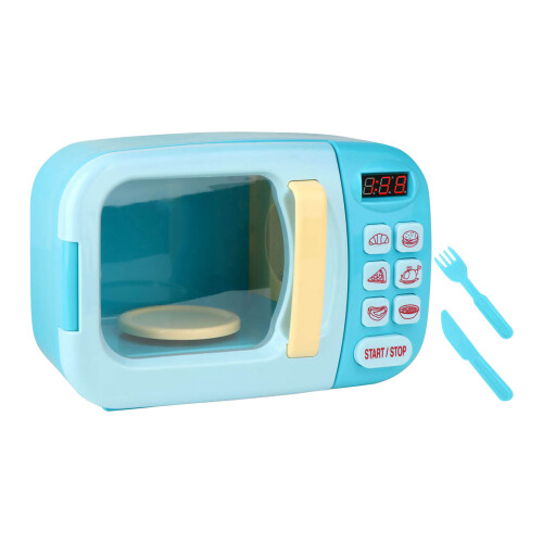 Set de Microondas Eléctricos Azul - Modelo: Horno de Juguete 2