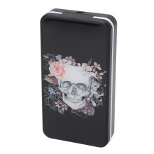 75400 110mAh Totenkopf-Print Zigarettetui Farbe