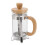 Vidrio-Bambú Prensa Francesa 350 ml Café Natural 10
