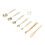 7-in-1-Goldmesslöffel-Set, 0,5–7,5 ml, 12–13 cm 15