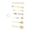 7-in-1-Goldmesslöffel-Set, 0,5–7,5 ml, 12–13 cm 8