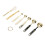 7-in-1-Goldmesslöffel-Set, 0,5–7,5 ml, 12–13 cm 16