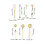 7-in-1-Goldmesslöffel-Set, 0,5–7,5 ml, 12–13 cm 12