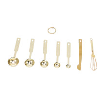 7-in-1-Goldmesslöffel-Set, 0,5–7,5 ml, 12–13 cm