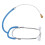 Stethoskop aus Metall binaural hellblau 12