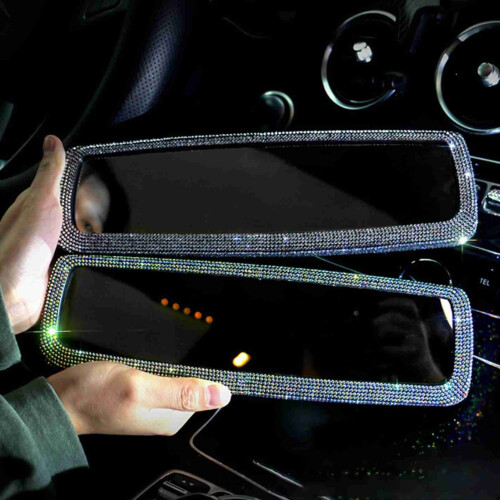 Universal 27,58,5 cm Bling Vista trasera Rosa/Plateado