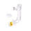 Portalámparas E27 con cable 3m 5m 8m 10m blanco 6V 5