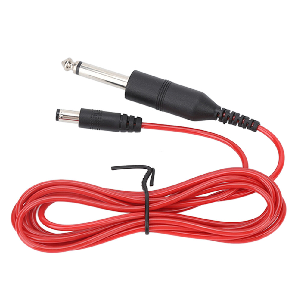 Tattoo Clip Cord Silicone Professional Portable Flexible DC Tattoo Machine Clip Cord for Tattoo Artist Red