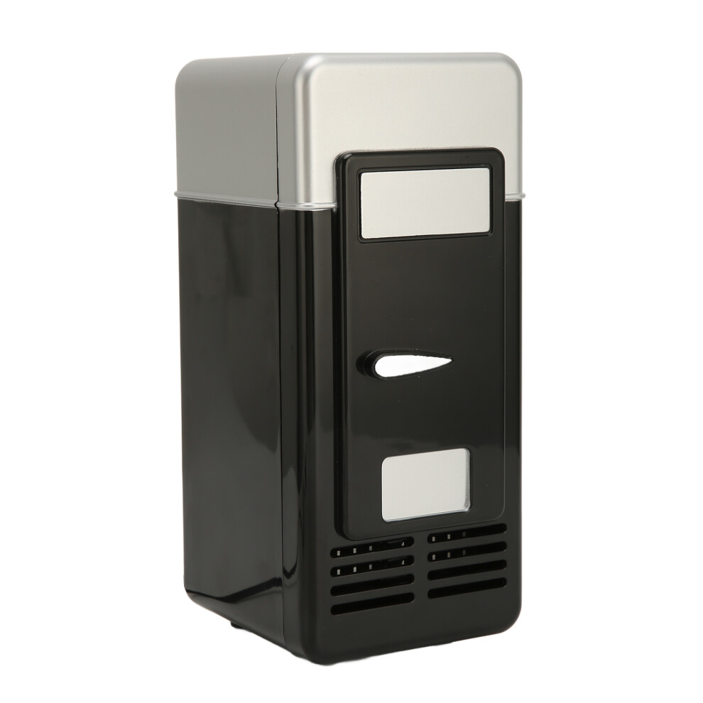 Usb Fridge Insulated Cooling Small Portable Low Decibel Energy Saving Semiconductor Refrigeration Fridge Cooler For Car Black 4981321314617