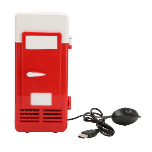 Rote USB-Kühlbox 5V 10W tragbare isolierte Kühlbox 1