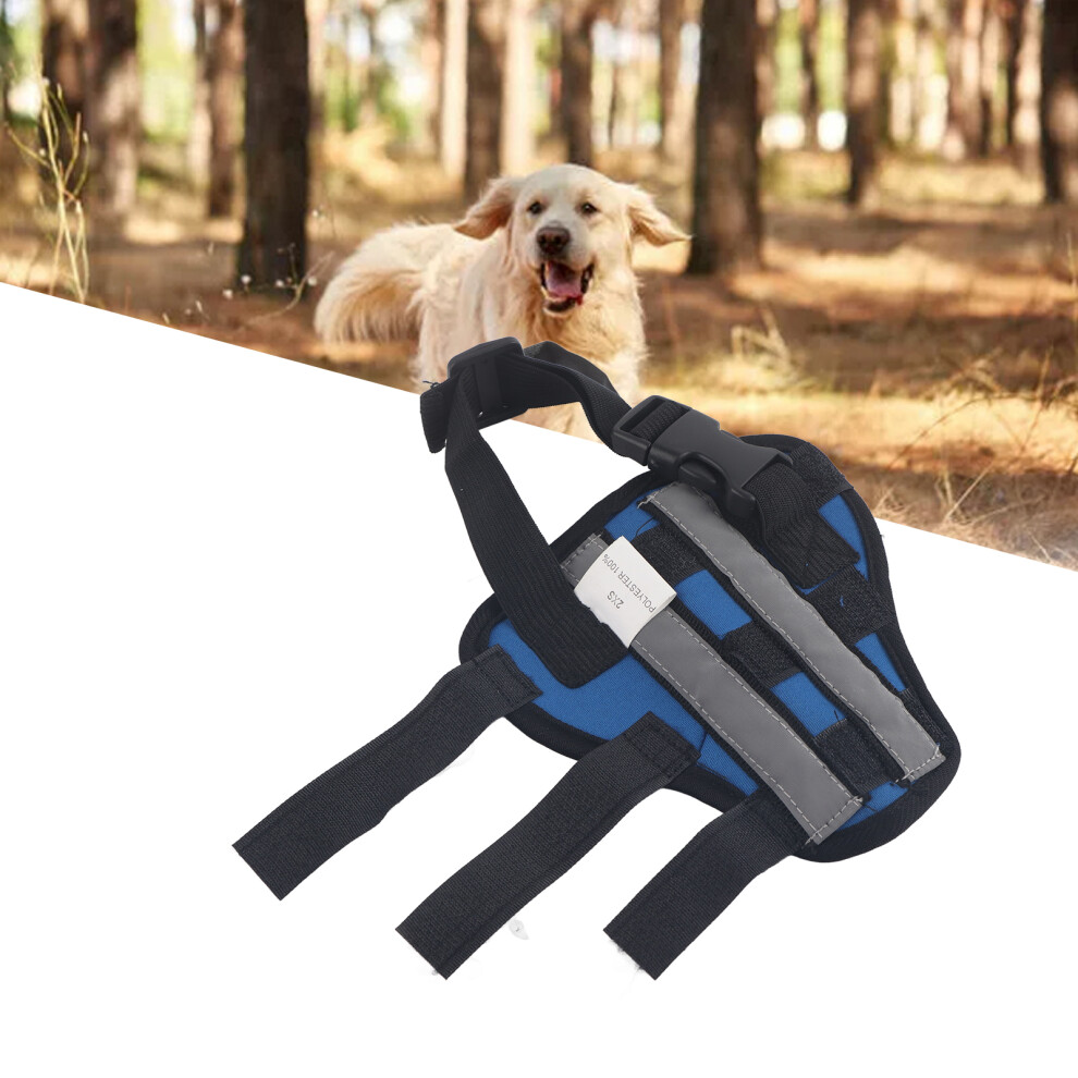 Dog Rear Leg Hock Brace Breathable Stable Dog Leg Joint Wraps with Safety Reflective Tape for Surgery Recovery XXS
