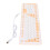 Teclado plegable de silicona de 106 teclas naranja USB 9