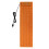 Teclado plegable de silicona de 108 teclas naranja USB 16