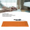 Teclado plegable de silicona de 108 teclas naranja USB 6