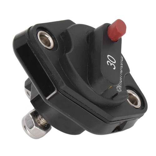 Disyuntor impermeable de 30 A, 32 V, restablecimiento manual