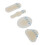 4 Stück Gel-Blasenpflaster, unsichtbar - Tri4,54,3 cm 11