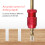 Tope para taladro ajustable 0.24-0.43 pulg. Rojo 5