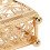 Serviettenhalter Gold-Eisen-Muster 3,6 x 15 x 7,6 cm 10