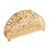 Serviettenhalter Gold-Eisen-Muster 3,6 x 15 x 7,6 cm 16