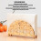 Serviettenhalter Gold-Eisen-Muster 3,6 x 15 x 7,6 cm 12