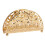 Serviettenhalter Gold-Eisen-Muster 3,6 x 15 x 7,6 cm 14