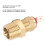 3/8-18 NPT Lüfterthermostat 185-175F-Schalter 5