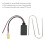 Cable AUX inalámbrico Bluetooth de 6 pines para 147, 156 y 159 4