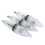 3 piezas lámpara de pesca subacuática LED multicolor 160mAh 9