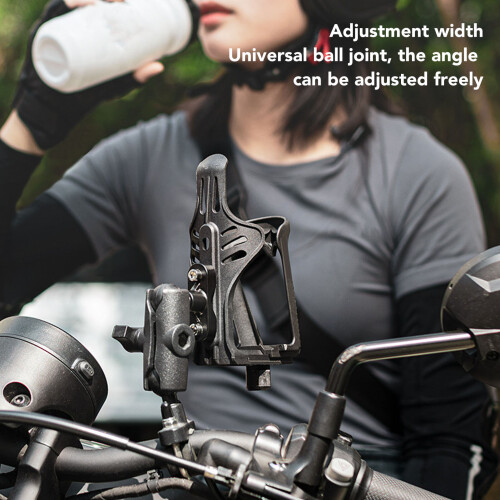 3D-Nylon Motorrad-Getränkehalter 5,5–8,5 cm Käfig 2