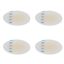 Paquete de 12 almohadillas de gel para ampollas 5,5 x 3,7 cm / 2,2 x 1,5 in
