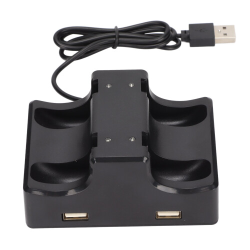 Joycon Soporte de carga 4 en 1 Dock LED, 5V/1A, ABS