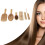 Set de 6 cepillos para el cabello de bambú - Natural, 6x16,5 cm 14