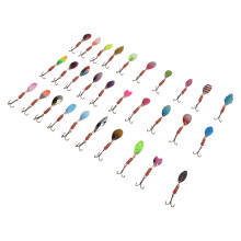 30 Stück Spinning-Pailletten-Köder Farbe: wie abgebildet 152 g